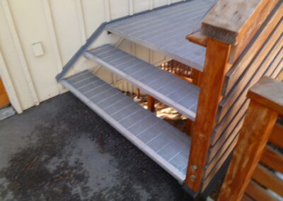 Custom iron railing in Lake Tahoe, CA by Johnson Iron