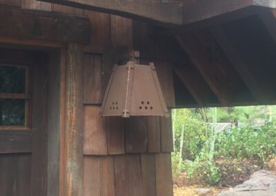 Custom steel project at Lake Tahoe by Johnson Iron
