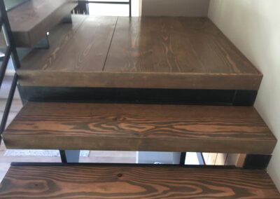 Custom steel railing in Truckee and Lake Tahoe by Johnson Iron