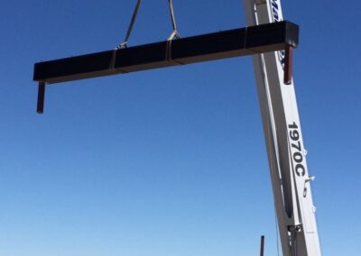Structural steel beam project in Truckee by Johnson Iron